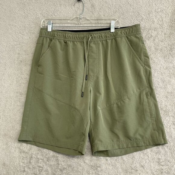 Gerry Men's L Olive Green Trail Shorts Cargo - Picture 2 of 8